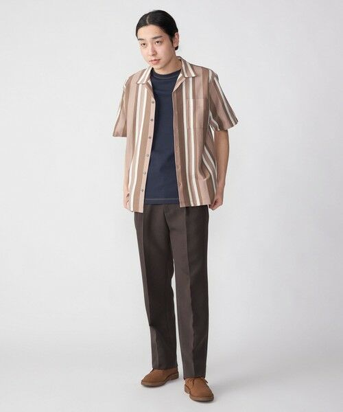 SHIPS / シップス シャツ・ブラウス | SHIPS:  ハニカム ストライプ オープンカラー シャツ | 詳細11