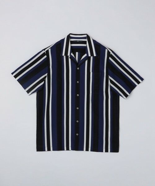SHIPS / シップス シャツ・ブラウス | SHIPS:  ハニカム ストライプ オープンカラー シャツ | 詳細24
