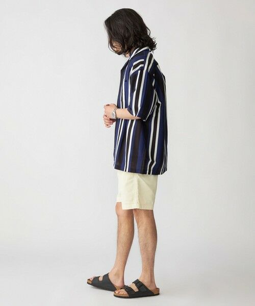 SHIPS / シップス シャツ・ブラウス | SHIPS:  ハニカム ストライプ オープンカラー シャツ | 詳細16