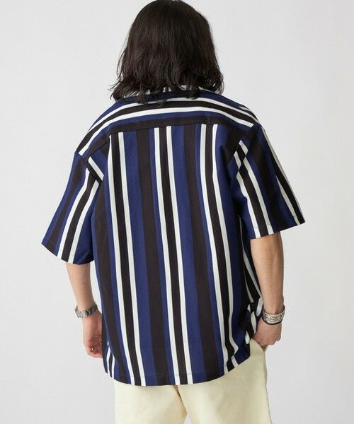 SHIPS / シップス シャツ・ブラウス | SHIPS:  ハニカム ストライプ オープンカラー シャツ | 詳細21