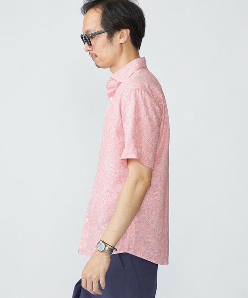 SHIPS / シップス シャツ・ブラウス | SHIPS: コットン/リネン モチーフ プリント ワイドカラー シャツ | 詳細8