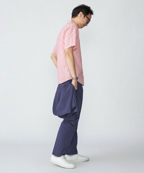 SHIPS / シップス シャツ・ブラウス | SHIPS: コットン/リネン モチーフ プリント ワイドカラー シャツ | 詳細4