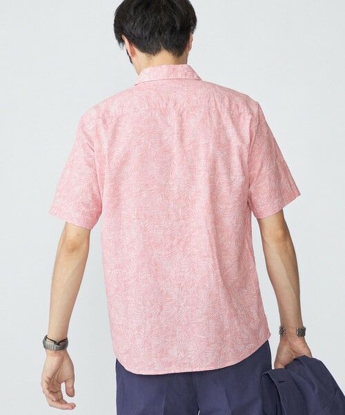 SHIPS / シップス シャツ・ブラウス | SHIPS: コットン/リネン モチーフ プリント ワイドカラー シャツ | 詳細7