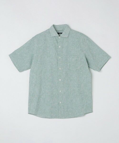 SHIPS / シップス シャツ・ブラウス | SHIPS: コットン/リネン モチーフ プリント ワイドカラー シャツ | 詳細12