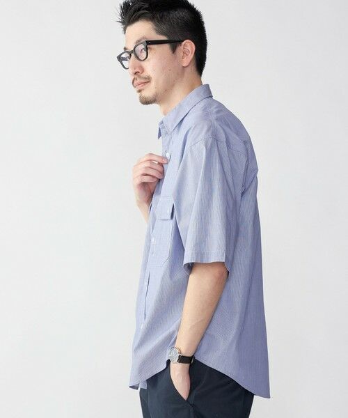 SHIPS / シップス シャツ・ブラウス | SHIPS: Wポケット ウォッシュド タイプライター ショートスリーブ シャツ | 詳細16