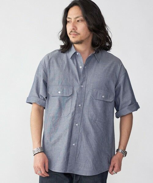 SHIPS / シップス シャツ・ブラウス | SHIPS: Wポケット ウォッシュド タイプライター ショートスリーブ シャツ | 詳細27