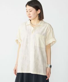 SHIPS / シップス シャツ・ブラウス | SHIPS: インディアン エンブロイダリー コットンヘンプ ウィークエンド シャツ