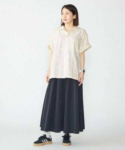 SHIPS / シップス シャツ・ブラウス | SHIPS: インディアン エンブロイダリー コットンヘンプ ウィークエンド シャツ | 詳細1