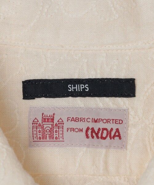 SHIPS / シップス シャツ・ブラウス | SHIPS: インディアン エンブロイダリー コットンヘンプ ウィークエンド シャツ | 詳細6