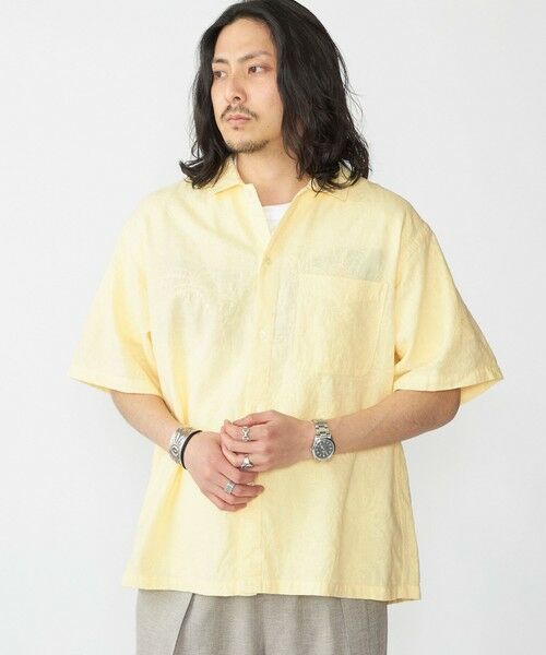 SHIPS / シップス シャツ・ブラウス | SHIPS: インディアン エンブロイダリー コットンヘンプ ウィークエンド シャツ | 詳細19