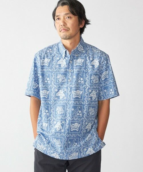 SHIPS / シップス シャツ・ブラウス | 【SHIPS別注】Reyn Spooner: 50th ANNIV ラハイナ—セーラー プルオーバーシャツ(ライトブルー)