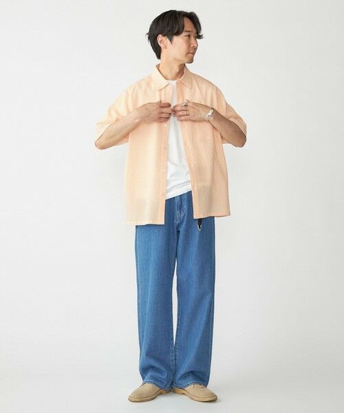 SHIPS / シップス シャツ・ブラウス | SHIPS: エアー サッカー レギュラーカラー ショートスリーブ シャツ | 詳細1