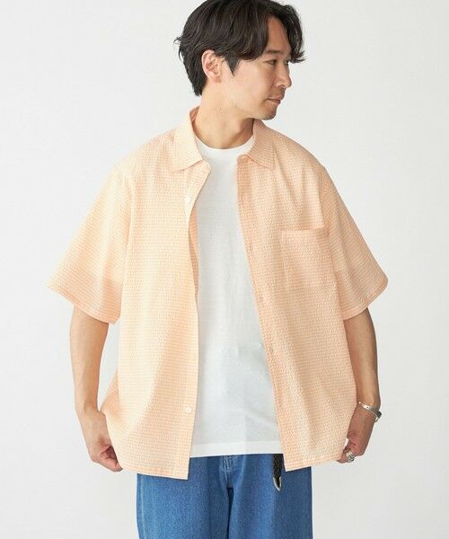 SHIPS / シップス シャツ・ブラウス | SHIPS: エアー サッカー レギュラーカラー ショートスリーブ シャツ | 詳細2