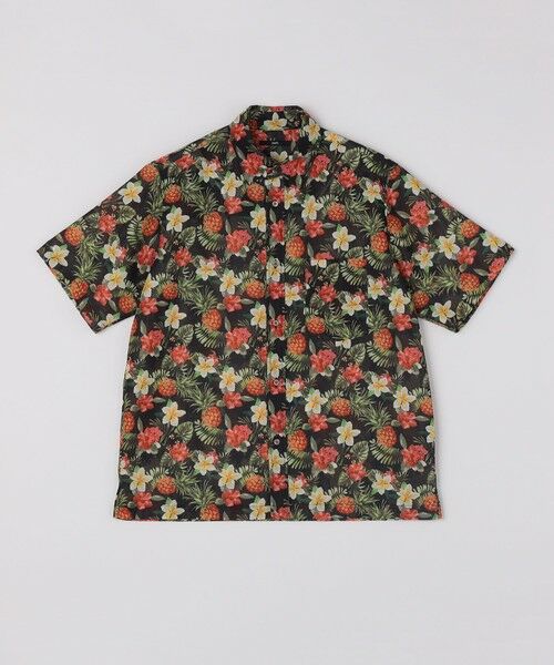 SHIPS / シップス シャツ・ブラウス | SHIPS: メッシュ プリント レギュラーカラー ショートスリーブ シャツ | 詳細10