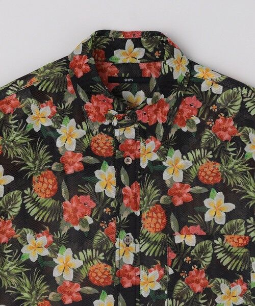 SHIPS / シップス シャツ・ブラウス | SHIPS: メッシュ プリント レギュラーカラー ショートスリーブ シャツ | 詳細12