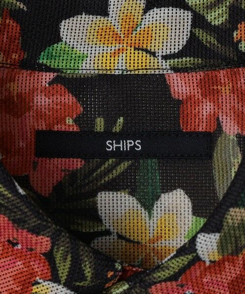 SHIPS / シップス シャツ・ブラウス | SHIPS: メッシュ プリント レギュラーカラー ショートスリーブ シャツ | 詳細13