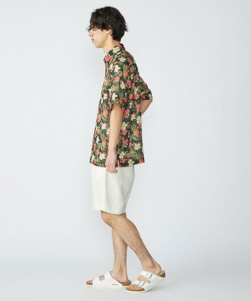 SHIPS / シップス シャツ・ブラウス | SHIPS: メッシュ プリント レギュラーカラー ショートスリーブ シャツ | 詳細2