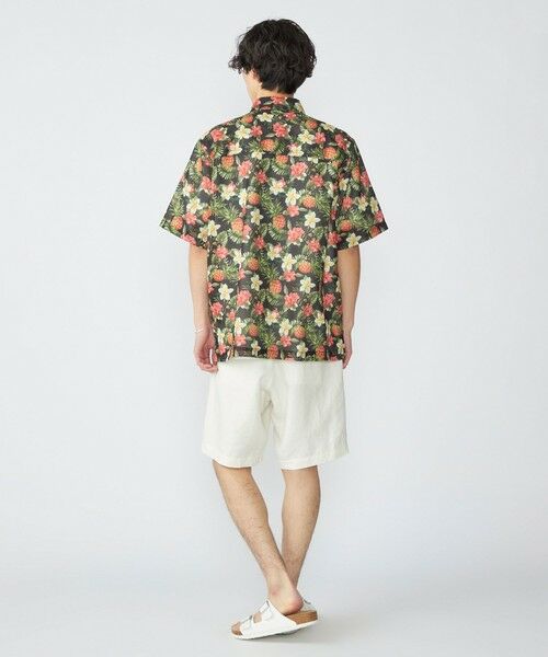 SHIPS / シップス シャツ・ブラウス | SHIPS: メッシュ プリント レギュラーカラー ショートスリーブ シャツ | 詳細3
