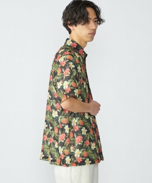 SHIPS / シップス シャツ・ブラウス | SHIPS: メッシュ プリント レギュラーカラー ショートスリーブ シャツ | 詳細6