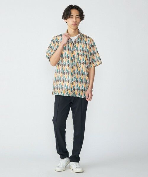 SHIPS / シップス シャツ・ブラウス | SHIPS: メッシュ プリント レギュラーカラー ショートスリーブ シャツ | 詳細17