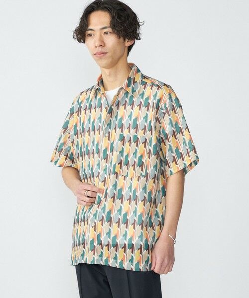 SHIPS / シップス シャツ・ブラウス | SHIPS: メッシュ プリント レギュラーカラー ショートスリーブ シャツ | 詳細18