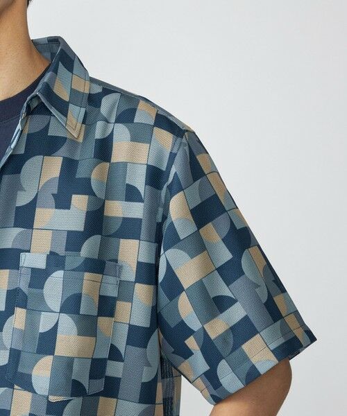 SHIPS / シップス シャツ・ブラウス | SHIPS: メッシュ プリント レギュラーカラー ショートスリーブ シャツ | 詳細24