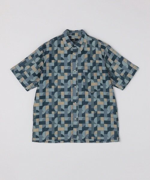 SHIPS / シップス シャツ・ブラウス | SHIPS: メッシュ プリント レギュラーカラー ショートスリーブ シャツ | 詳細25