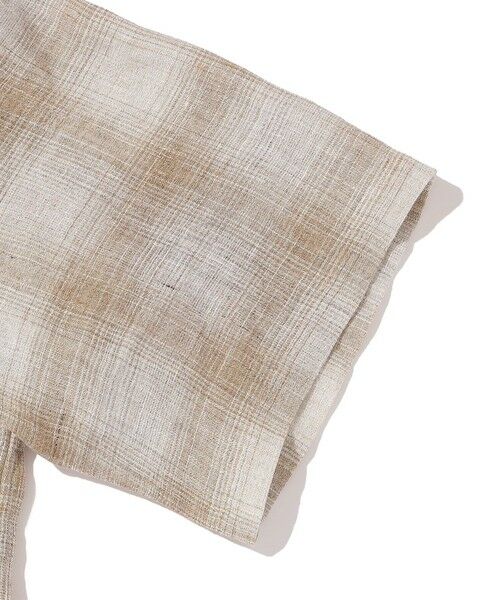 SHIPS / シップス シャツ・ブラウス | Southwick Gate Label: リネン オンブレチェック ショートスリーブ シャツ | 詳細13