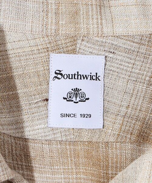SHIPS / シップス シャツ・ブラウス | Southwick Gate Label: リネン オンブレチェック ショートスリーブ シャツ | 詳細15