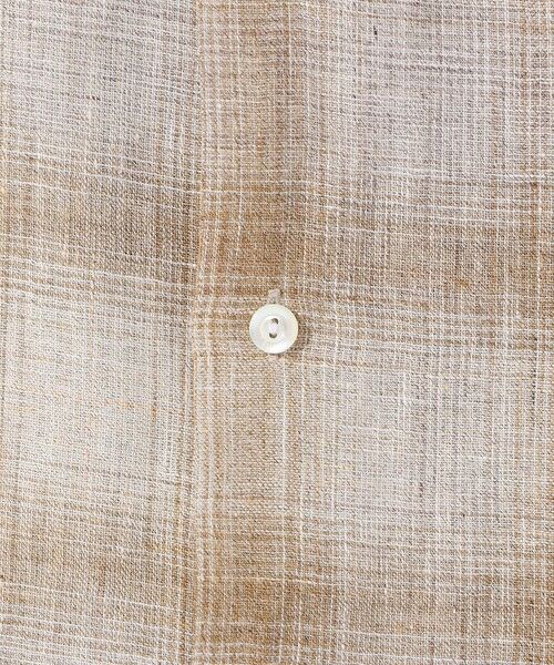 SHIPS / シップス シャツ・ブラウス | Southwick Gate Label: リネン オンブレチェック ショートスリーブ シャツ | 詳細17