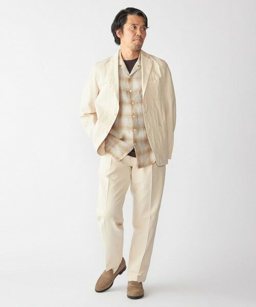 SHIPS / シップス シャツ・ブラウス | Southwick Gate Label: リネン オンブレチェック ショートスリーブ シャツ | 詳細9