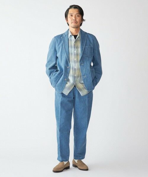 SHIPS / シップス シャツ・ブラウス | Southwick Gate Label: リネン オンブレチェック ショートスリーブ シャツ | 詳細21