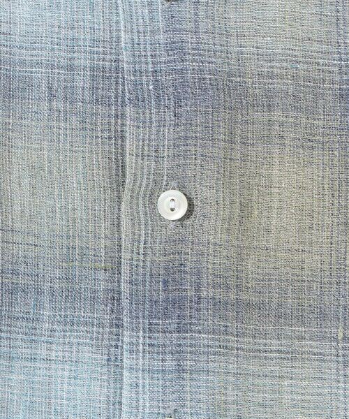 SHIPS / シップス シャツ・ブラウス | Southwick Gate Label: リネン オンブレチェック ショートスリーブ シャツ | 詳細23