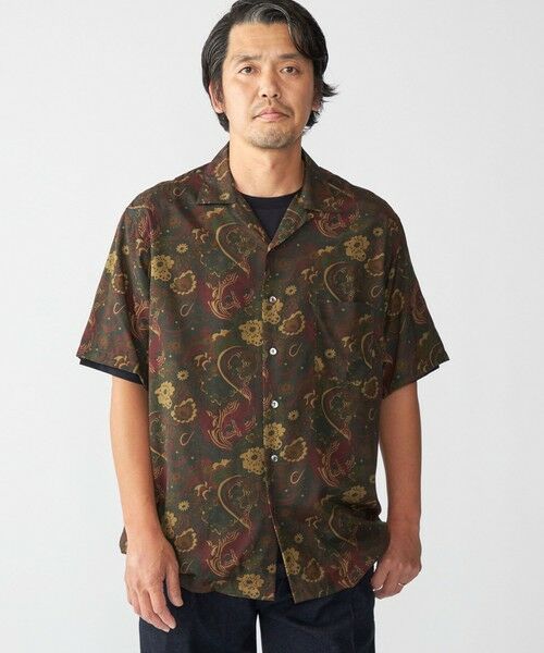 SHIPS / シップス シャツ・ブラウス | Southwick Gate Label: COLONIAL PRINT ショートスリーブ シャツ | 詳細1