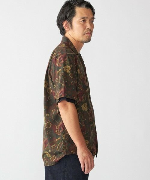SHIPS / シップス シャツ・ブラウス | Southwick Gate Label: COLONIAL PRINT ショートスリーブ シャツ | 詳細4