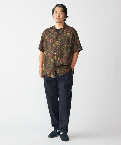 SHIPS / シップス シャツ・ブラウス | Southwick Gate Label: COLONIAL PRINT ショートスリーブ シャツ | 詳細5
