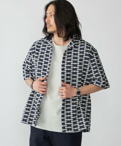 SHIPS / シップス シャツ・ブラウス | SHIPS: オープンカラー エンブロイダリー ショートスリーブ シャツ