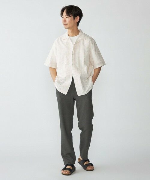 SHIPS / シップス シャツ・ブラウス | SHIPS: オープンカラー エンブロイダリー ショートスリーブ シャツ | 詳細1