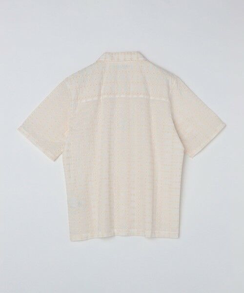 SHIPS / シップス シャツ・ブラウス | SHIPS: オープンカラー エンブロイダリー ショートスリーブ シャツ | 詳細4