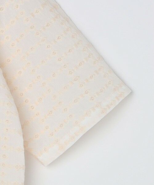 SHIPS / シップス シャツ・ブラウス | SHIPS: オープンカラー エンブロイダリー ショートスリーブ シャツ | 詳細6