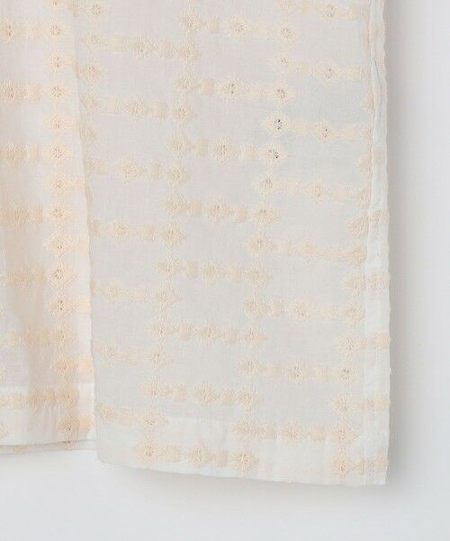 SHIPS / シップス シャツ・ブラウス | SHIPS: オープンカラー エンブロイダリー ショートスリーブ シャツ | 詳細7