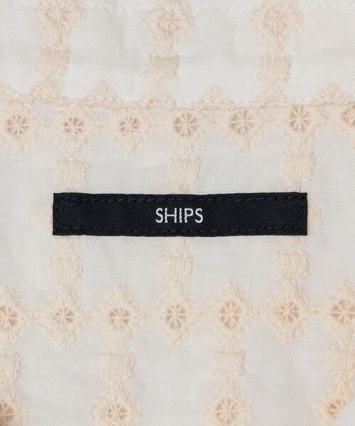SHIPS / シップス シャツ・ブラウス | SHIPS: オープンカラー エンブロイダリー ショートスリーブ シャツ | 詳細8