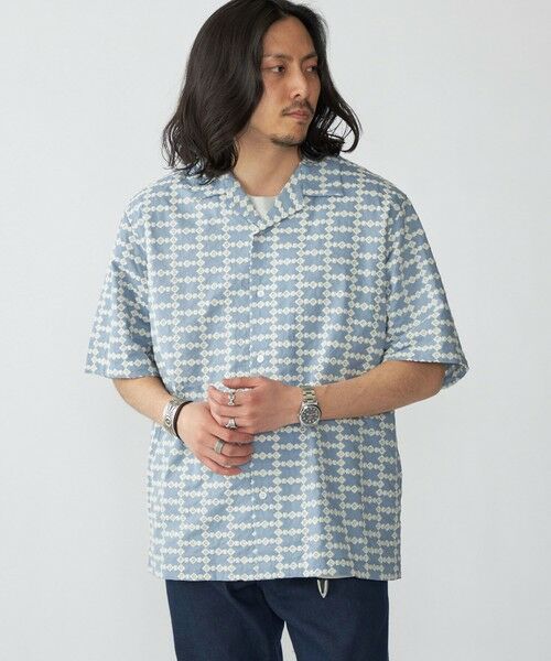 SHIPS / シップス シャツ・ブラウス | SHIPS: オープンカラー エンブロイダリー ショートスリーブ シャツ | 詳細14