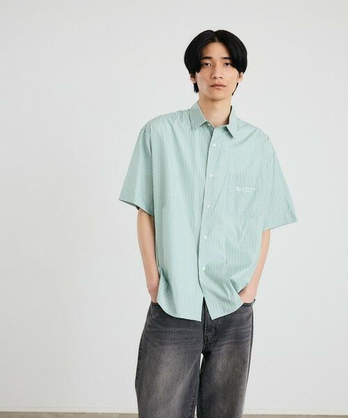 SHIPS / シップス シャツ・ブラウス | City Ambient Products: レギュラーカラー ブロード オーバー シャツ (半袖) | 詳細3
