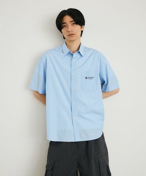 SHIPS / シップス シャツ・ブラウス | City Ambient Products: レギュラーカラー ブロード オーバー シャツ (半袖) | 詳細9