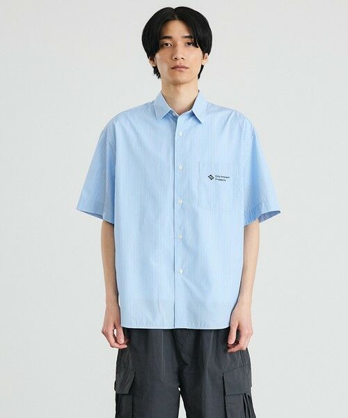 SHIPS / シップス シャツ・ブラウス | City Ambient Products: レギュラーカラー ブロード オーバー シャツ (半袖) | 詳細10