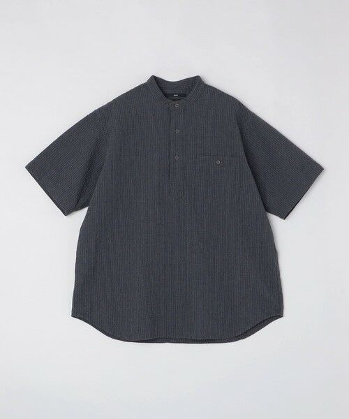 SHIPS / シップス シャツ・ブラウス | SHIPS: シアサッカー プルオーバー バンドカラー ショートスリーブ シャツ | 詳細21