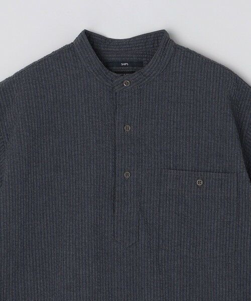 SHIPS / シップス シャツ・ブラウス | SHIPS: シアサッカー プルオーバー バンドカラー ショートスリーブ シャツ | 詳細22