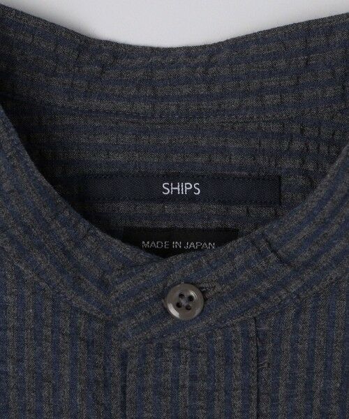 SHIPS / シップス シャツ・ブラウス | SHIPS: シアサッカー プルオーバー バンドカラー ショートスリーブ シャツ | 詳細25