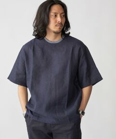 SHIPS / シップス シャツ・ブラウス | SHIPS: Herdmans リネン 2WAY プルオーバー Tシャツ